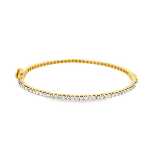 1.10 cttw. Diamond Bangle Bracelet