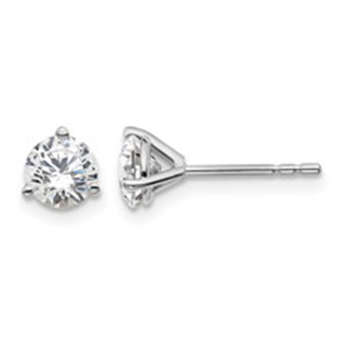 1.00 cttw. Lab Grown Diamond Stud Earrings